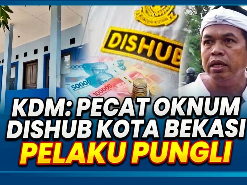 KDM Minta Petugas Dishub Bekasi Pelaku Pungli Sopir Truk Dipecat