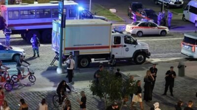 Ledakan di Restoran Moskow