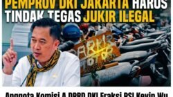 Jukir Ilegal Ancam Pengendara di Jakbar, Kevin Wu Minta Pemprov DKI Bertindak Tegas
