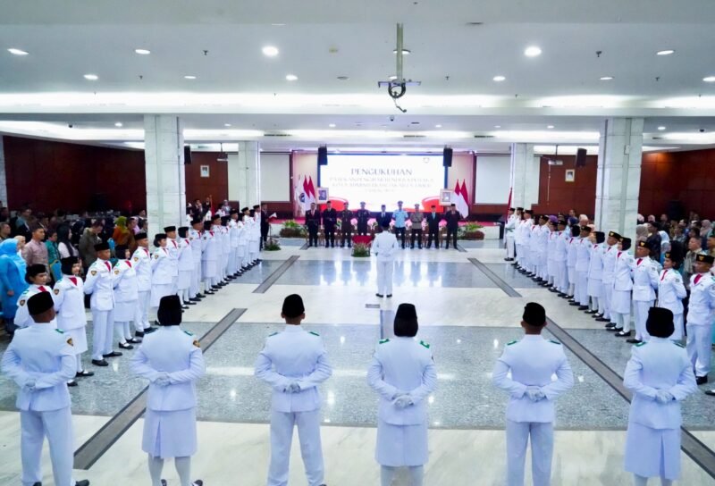 44 Paskibraka Jakarta Timur Dikukuhkan, Siap Bertugas pada Upacara HUT ke-81 RI
