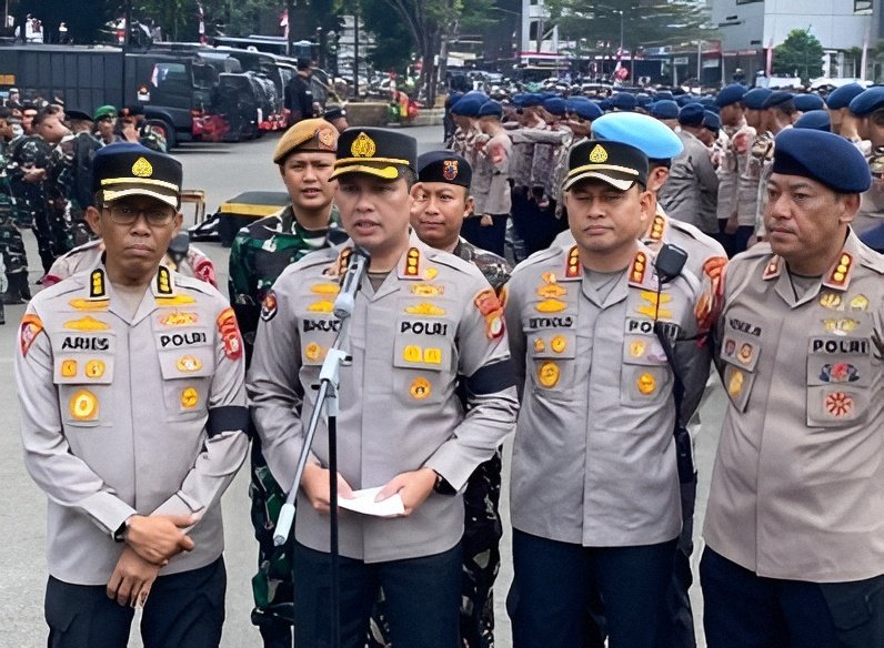 Polda Metro Jaya Siagakan 9.242 Personel untuk 31 Aksi, Termasuk BEM UI