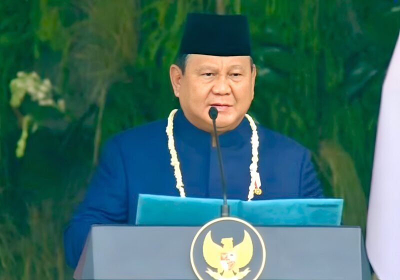 HUT Ke-81 RI, Prabowo Pimpin Upacara Detik-Detik Proklamasi