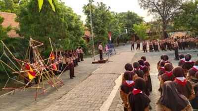 SMPN 4 Pasuruan Gelar Masa Orientasi Pramuka 2026/2027, Tanamkan Disiplin dan Kepedulian Lingkungan
