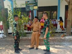 Satgas TMMD 129 Bojonegoro Rampungkan Rehab 4 Ruang Kelas SDN Kesongo 1