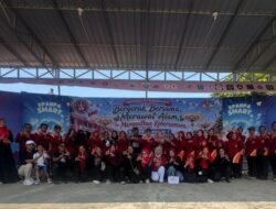 SMPN 4 Pasuruan Gelar Jalan Sehat, Tebar Bibit Ikan dan Lomba Bancakan Nusantara