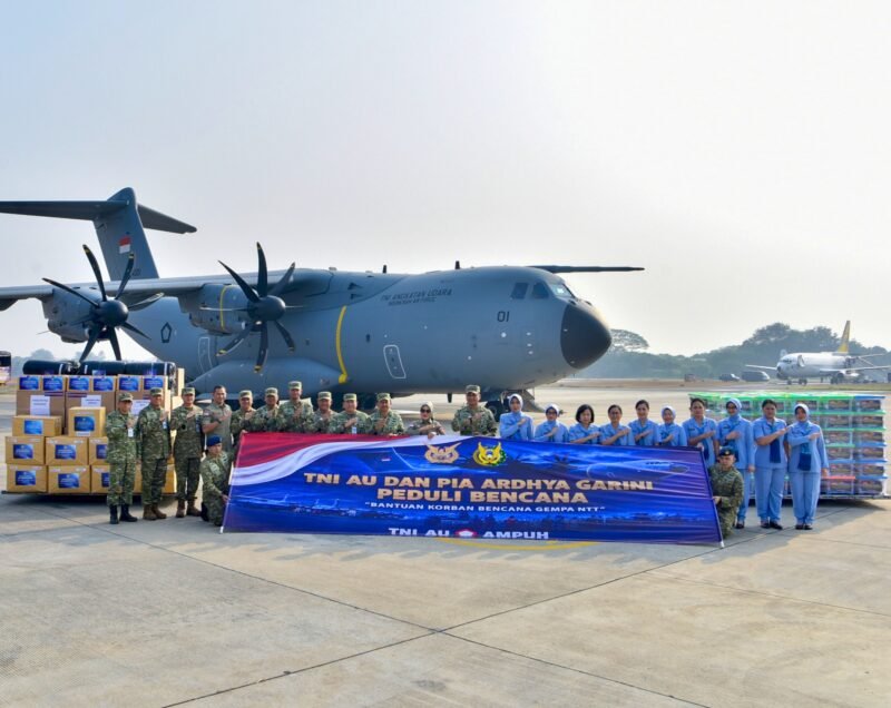 TNI AU Peduli NTT