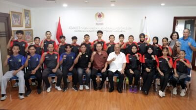 Marciano Lepas 15 Atlet Tenis Meja ke Taiwan