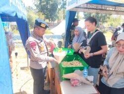 SAR Korbrimob Polri Evakuasi Korban Gempa dan Salurkan Bantuan Pangan di Manggarai Timur