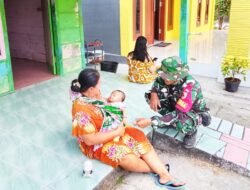 Babinsa Kesongo Rajut Kebersamaan Lewat TMMD 129 Bojonegoro