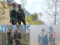 Danrem 083 Pantau Karhutla TNBTS