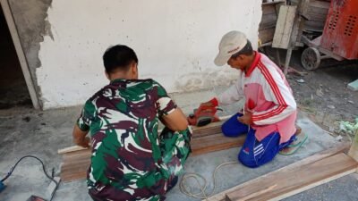 TMMD Lumajang Percepat Renovasi RTLH Milik Ibu Tuha