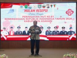 Malam Resepsi HUT ke-81 RI di Asahan, Bupati Dorong GenZ Siapkan Diri Menuju Indonesia Emas 2045