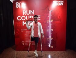 Anggi “Kaki Seribu” Siap Hadapi Half Marathon dengan Satu Kaki