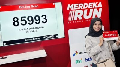 Merdeka Run 2026 Jadi Debut Lari Nadila