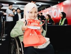 Wini, Peserta Kursi Roda di Merdeka Run 2026