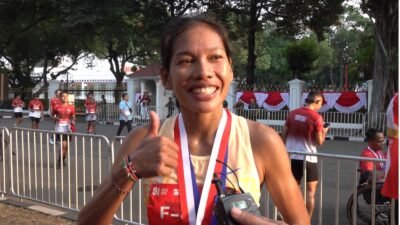 Odekta Naibaho Terpukau Atmosfer Merdeka Run 2026