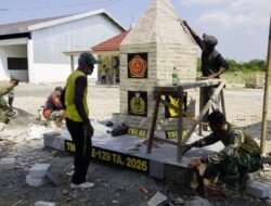 Tugu TMMD 129 Bojonegoro Siap Jadi Saksi Kemanunggalan TNI dan Rakyat di Kesongo