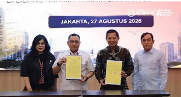Kejari Jakut-PT Pelindo Sinergi Lokaseva Teken MoU Hukum