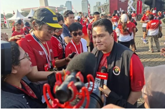 Erick Thohir Bangga Merdeka Run 2026 Capai 12 Ribu Peserta
