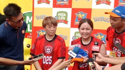 Aya Miyama dan Mana Iwabuchi Beri Coaching Clinic di Jakarta