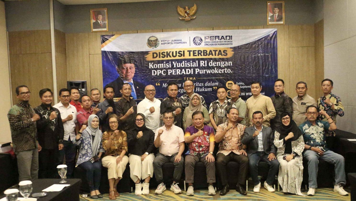 KY dan PERADI Purwokerto Perkuat Integritas Penegakan Hukum