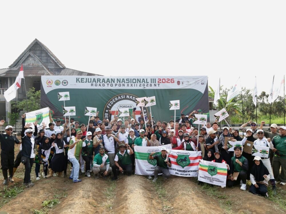 Kejurnas Berkuda Memanah 2026 Resmi Ditutup