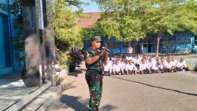 Danramil Kanigaran Hadiri Pembukaan LDDK SMKN 4 Probolinggo