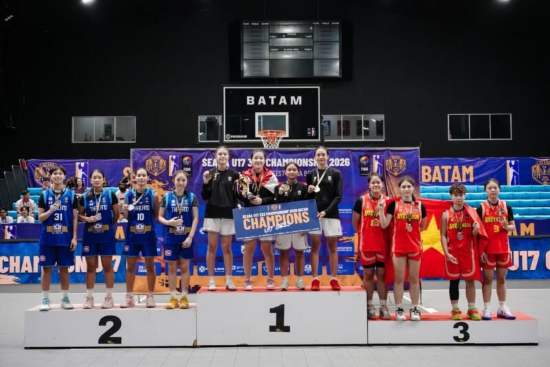 Indonesia Kawinkan Gelar SEABA U17 3x3 2026