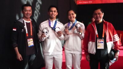 Amri/Nita Raih Perak Asian Games 2026