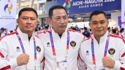 Jejak Polri di Balik 10 Medali Indonesia di Asian Games 2026