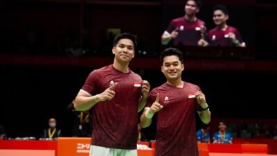 Wamenpora Taufik Puji Mental Juara Leo/Daniel