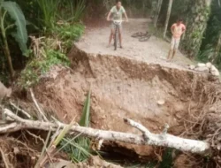 Jembatan Akses ke Irigasi di Aceh Barat Daya Putus Total Diterjang Banjir Bandang