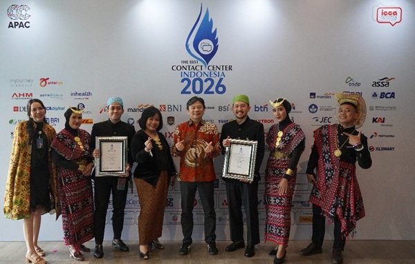 BRI Life Raih Dua Penghargaan di Ajang The Best Contact Center Indonesia 2026