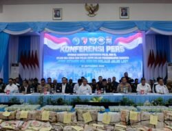 Bea Cukai dan Aparat Gabungan Gagalkan Penyelundupan 800 Kilogram Ketamin di Natuna