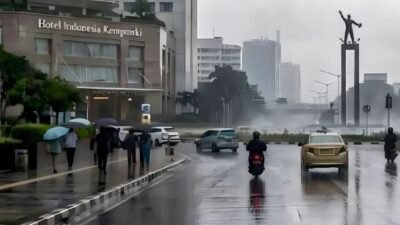 Cuaca Jakarta Hari Ini, BMKG: Cerah Berawan hingga Hujan Ringan