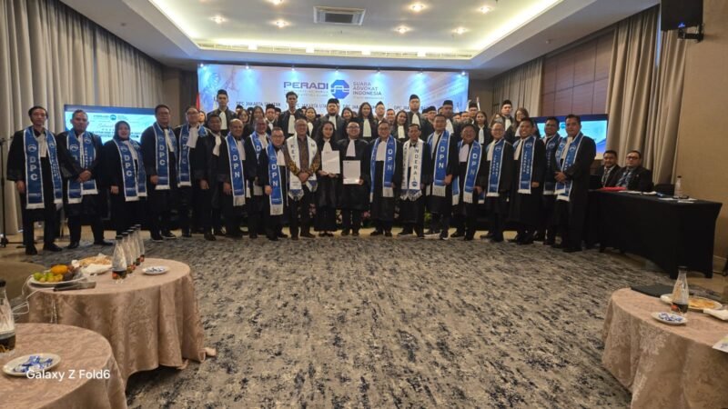 Tekankan Integritas, DPN Peradi SAI Angkat 83 Advokat Baru dari 4 DPC Jakarta