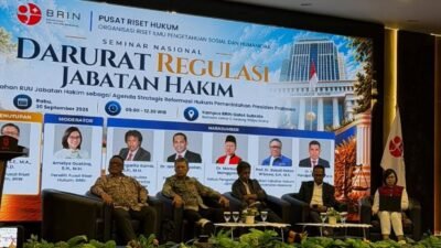 BRIN Dorong Pengesahan RUU Jabatan Hakim untuk Atasi Krisis Regenerasi