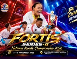 FORTIS Series II 2026 Siapkan 231 Kelas, Targetkan 1.750 Karateka Bertanding di Jakarta