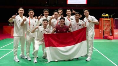 Erick Thohir Apresiasi Emas Bulu Tangkis Indonesia