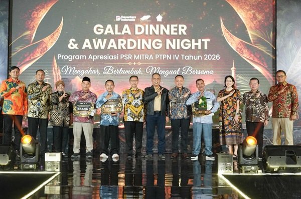 PTPN IV PalmCo Apresiasi Petani dan Mitra melalui PSR Award 2026