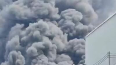 Gudang Kosambi Tangerang Terbakar