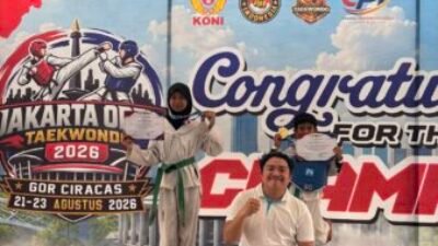 Pelajar SDIT BMUQ Bekasi Raih Medali Taekwondo Nasional