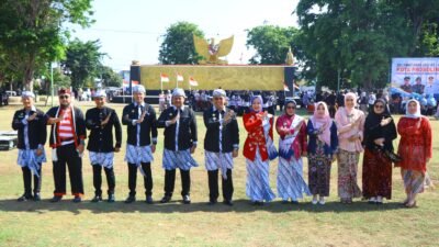 Dandim Probolinggo Letkol Inf Ribut Yodo Apriantono Hadiri Apel bersama Peringatan Hari Jadi Kota Probolinggo Ke 667 Tahun 2026