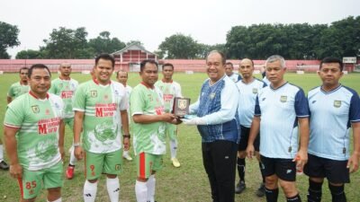 Pererat Silaturahmi Antardaerah, Bupati Asahan Buka Turnamen Sepak Bola U-35 Piala Ketua DPRD