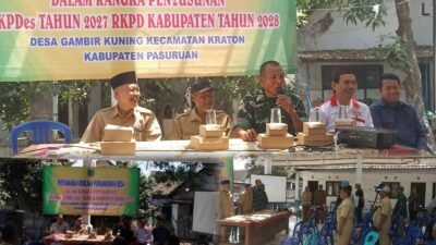 Musyawarah Desa Jadi Langkah Awal, Batituud Koramil 0819/03 Kraton Dorong Pembangunan Tepat Sasaran