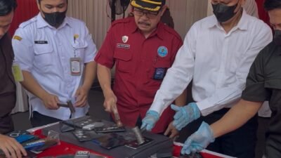 Narkotika dan Obat Terlarang Paling Menonjol Dalam Pemusnahan Petugas Kejari Kabupaten Tangerang