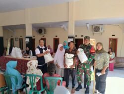 Koramil Wonoasih Berperan Aktif Dalam Pendampingan Pendistribusian Bantuan Pangan