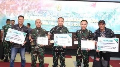 Ukir Prestasi Tingkat Nasional, Dandim Bojonegoro Raih Juara III Dansatgas Terbaik TMMD 129
