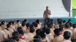 Cegah Kenakalan Remaja dan Bullying, Sat Binmas Polresta Sidoarjo Beri Penyuluhan di SMK YPM 1 Taman
