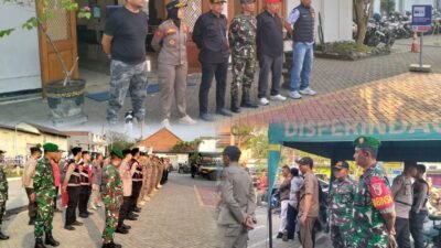 Tiga Pilar Amankan Penertiban PKL di Pasar Besar, Jaga Ketertiban dan Kondusivitas
